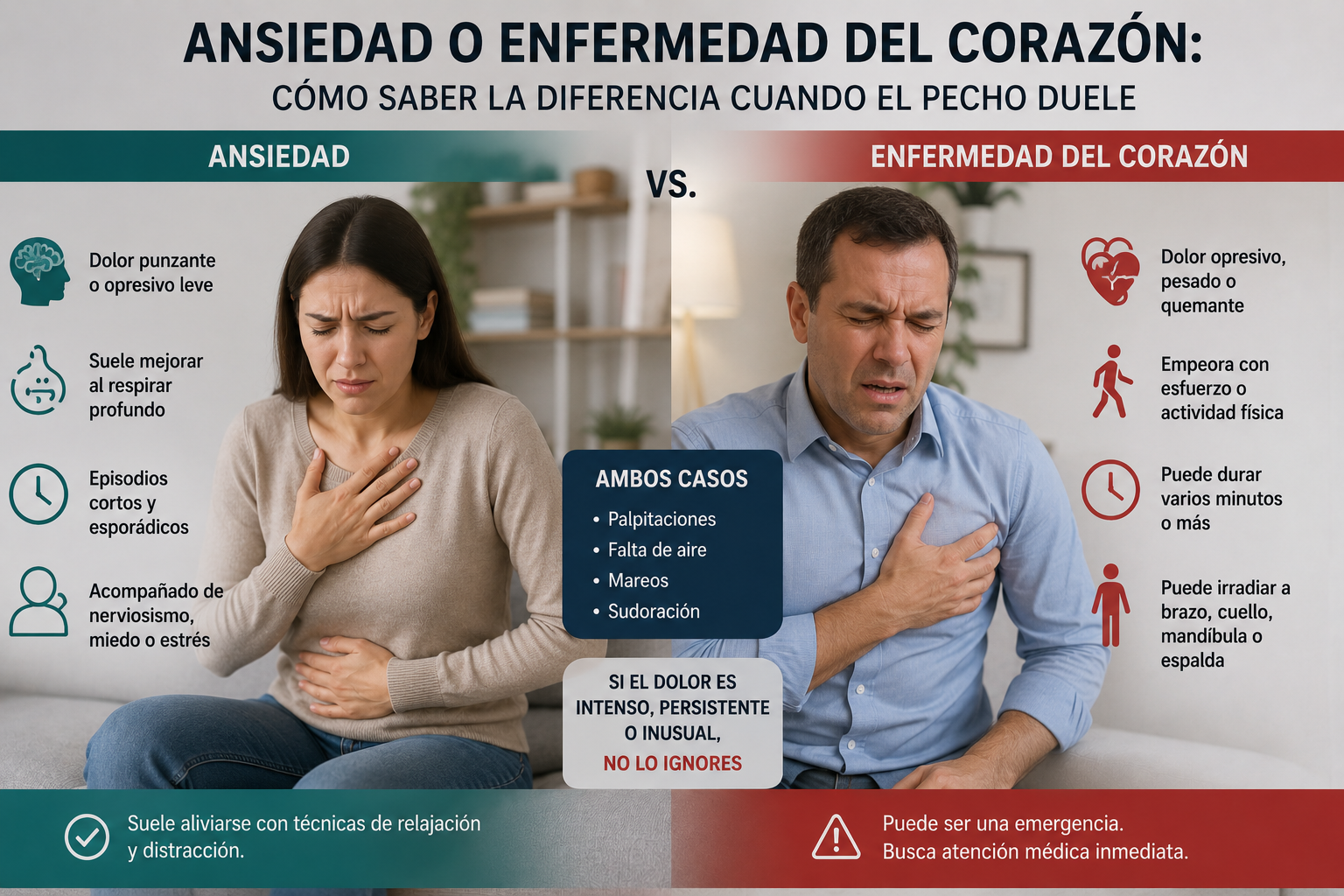 Ansiedad corazon